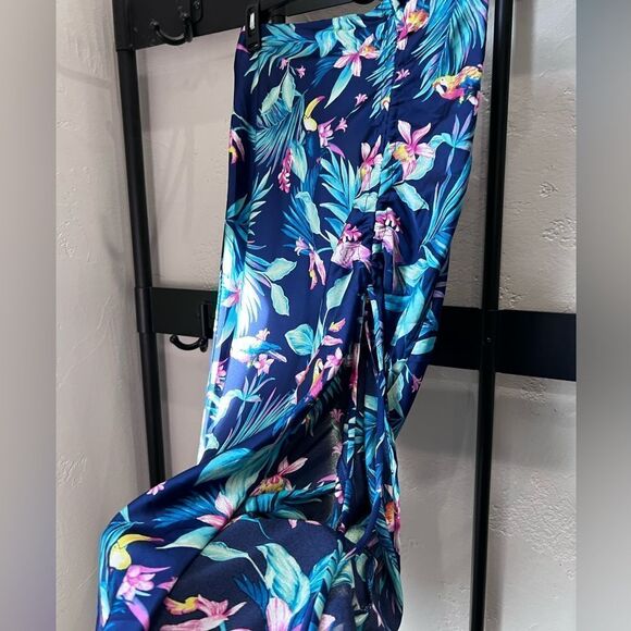 Forever 21 tropical maxi skirt size small - Picture 8 of 15